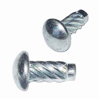 UDS612 #6 X 1/2" Round Head, Type U, Drive Screw, Zinc